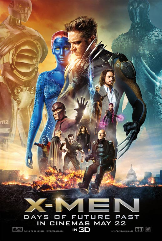 X战警:逆转未来海报