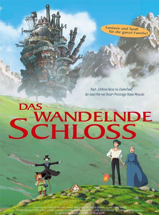 哈尔的移动城堡海报