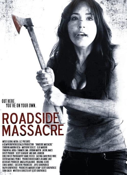 路边大屠杀海报