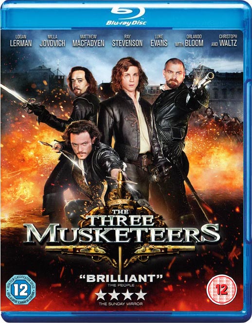 三个火枪手海报