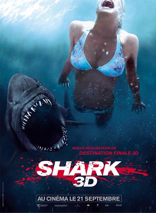 沙鱼惊魂夜海报