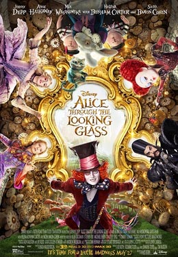 爱丽丝梦游仙境2:镜中奇遇记海报