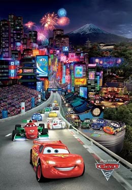 赛车总动员2海报