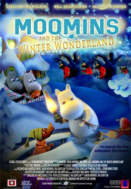 姆明与冬日仙境海报