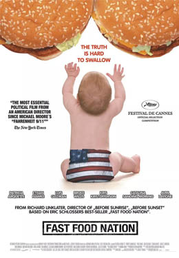 快餐国家海报